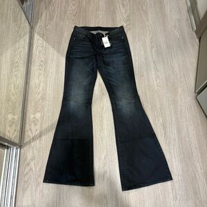 BCBGMaxAzria Dark Flare Jeans